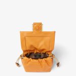FENDI Mamma Baguette Small Dark orange nappa leather mini-bag - Image 2